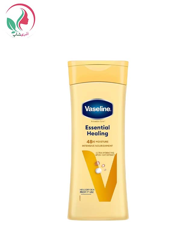 لوسیون بدن جو دو سر وازلین Vaseline Essential Healing Body Lotion حجم 200 میل